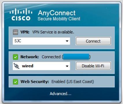 cisco anyconnect secure mobility client mac